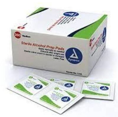 DESCRIPTION: (2) BOXES OF (20) BOXES OF (100) ALCOHOL PADS BRAND/MODEL: HONEYWELL NORTH #488F11 RETAIL$: $126.00 EA QTY: 2