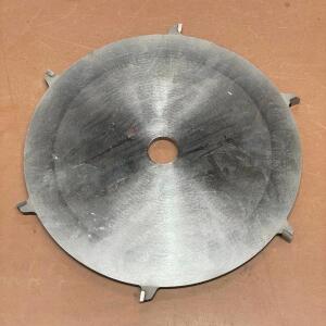 (3) - 6 TOOTH CARBIDE TIPPED CIRCULAR SAW BLADE