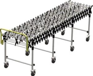 DESCRIPTION (1) WORKSMART EXTENDED CONVEYOR BRAND/MODEL WS-WH-FLEX-004 ADDITIONAL INFORMATION GRAY/CAPACITY: 160 LB/RETAILS AT $2,186.58 SIZE 24"W X 2