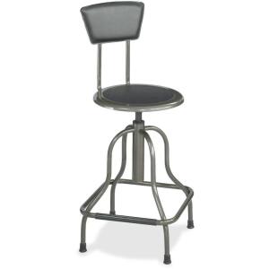 DESCRIPTION (1) SAFCO DIESEL HIGH BASE STOOL BRAND/MODEL 6664 ADDITIONAL INFORMATION BLACK/SWIVEL/RETAILS AT $300.00 SIZE 16.5"L X 15.5"W X 41"H THIS