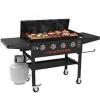 DESCRIPTION: (1) HARD TOP GRIDDLE BRAND/MODEL: BLACKSTONE RETAIL$: $350.00 EA SIZE: 36" QTY: 1