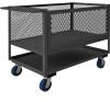 DESCRIPTION (1) DURHAM MESH BOX TRUCK BRAND/MODEL 4STEDGEX30486PU ADDITIONAL INFORMATION GRAY/WELDED STEEL/RETAILS AT $1,383.80 SIZE 54-1/2"L X 30"W X