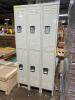 DESCRIPTION (1) HALLOWELL DOUBLE TIER LOCKER BRAND/MODEL U3228-2PT ADDITIONAL INFORMATION TAN/6-DOOR/RETAILS AT $1,109.60 SIZE 78"H X 36"W X 12"D THIS - 2