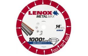 DESCRIPTION: (1) SAW BLADE BRAND/MODEL: LENOX #1972929 RETAIL$: $160.86 EA SIZE: 14 X 0.13, 1" HOLE QTY: 1