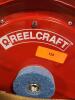 DESCRIPTION: (1) SPRING RETURN HOSE REEL BRAND/MODEL: REELCRAFT #4HK89 INFORMATION: RED, BRASS RETAIL$: $468.55 EA SIZE: 300 PSI, 50' QTY: 1 - 2