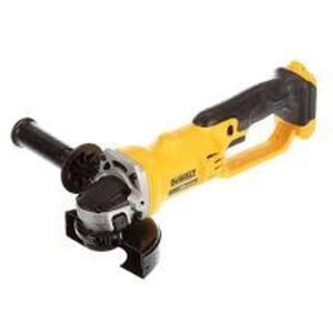 DESCRIPTION: (1) CORDLESS GRINDER BRAND/MODEL: DEWALT #24T857 INFORMATION: YELLOW RETAIL$: $164.47 EA SIZE: 20V QTY: 1