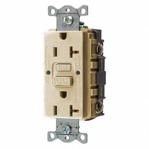 DESCRIPTION: (4) GFCI RECEPTACLE BRAND/MODEL: HUBBELL WIRING #39EA23 RETAIL$: $41.31 EA QTY: 4