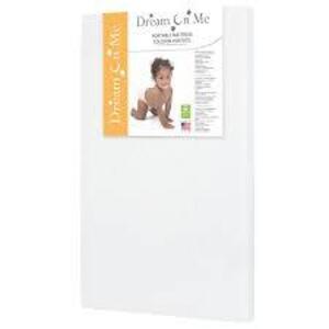 DESCRIPTION: (1) PORTABLE CRIB MATTRESS BRAND/MODEL: DREAM ON ME INFORMATION: WHITE RETAIL$: $37.00 EA SIZE: 38" X 24" QTY: 1