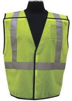 DESCRIPTION: (6) HIGH VIS VEST BRAND/MODEL: KISHIGO #5UXP0 INFORMATION: HIGH VIS RETAIL$: $24.99 EA SIZE: 2X-4X QTY: 6