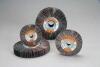 DESCRIPTION: (2) BOXES OF (10) FLAP WHEELS BRAND/MODEL: STANDARD ABRASIVES #613445 RETAIL$: $50.00 EA SIZE: 2X1X1/4 QTY: 2