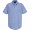 DESCRIPTION: (5) SHORT SLEEVE WORK SHIRT BRAND/MODEL: RED KAP #14W281 INFORMATION: LIGHT BLUE RETAIL$: $27.12 EA SIZE: MEN'S L QTY: 5