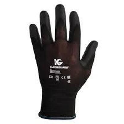 DESCRIPTION: (3) PACKS OF (12) PAIRS OF SAFETY COATED GLOVES BRAND/MODEL: KLEENGUARD #13838 INFORMATION: BLACK RETAIL$: $44.28 PER PACK SIZE: 8, MEDIU