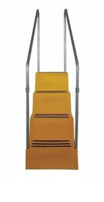 DESCRIPTION (1) DPI PLASTIC BOX STEP BRAND/MODEL T445-14 ADDITIONAL INFORMATION LOAD CAPACITY: 500 LB/YELLOW/RETAILS AT $492.81 SIZE 73-1/2"H X 21-1/2