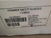 DESCRIPTION: (12) SAFETY GOGGLES BRAND/MODEL: PYRAMEX/SB7020SDT INFORMATION: GRAY/ANTI-FOG/ANTI-STATIC RETAIL$: 18.49 EACH SIZE: UNIVERSAL QTY: 12 - 2