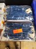 DESCRIPTION: (2) PACKS OF (12) PAIRS OF SAFETY GLOVES BRAND/MODEL: MEMPHIS GLOVES #97980L INFORMATION: BLUE AND WHITE RETAIL$: $4.16 A PAIR SIZE: PRED - 2