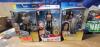 DESCRIPTION: (3) WWE ACTION FIGURES BRAND/MODEL: MATTEL INFORMATION: GOLDBERG, MCINTYRE, CHYNA RETAIL$: $40.00 EA SIZE: 2.5 x 6 x 10.5 QTY: 3 - 2