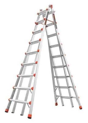 DESCRIPTION (1) LITTLE GIANT TELESCOPING STEP LADDER BRAND/MODEL 10110 ADDITIONAL INFORMATION LOAD CAPACITY: 300 LBS/RIBBED/RETAILS AT $820.99 SIZE 9-