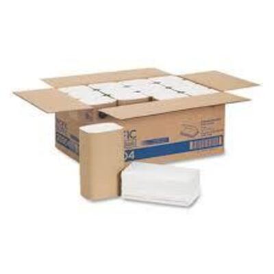 DESCRIPTION: (1) CASE OF (16) PACKS OF (250) PAPER TOWELS BRAND/MODEL: PACIFIC BLUE #20904 INFORMATION: WHITE RETAIL$: $47.49 EA QTY: 1