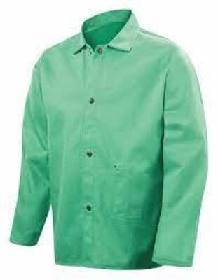 DESCRIPTION: (10) WELDING JACKET BRAND/MODEL: I-GUARD #JGNXLSTD-C9 INFORMATION: GREEN RETAIL$: $43.83 EA SIZE: XL QTY: 10