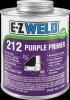 DESCRIPTION: (4) PURPLE PRIMER BRAND/MODEL: EZ WELD 212 #5E522 RETAIL$: $13.43 EA SIZE: 8 OZ QTY: 4