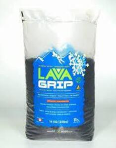 DESCRIPTION: (1) TRACTION AID BRAND/MODEL: LAVA GRIP RETAIL$: 25 SIZE: 10 LB QTY: 1