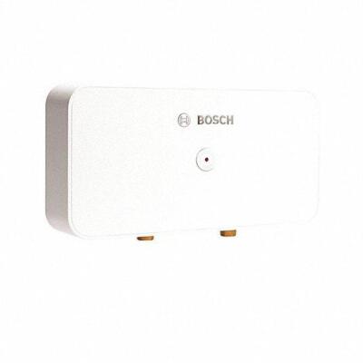 DESCRIPTION: (1) ELECTRIC TANKLESS WATER HEATER BRAND/MODEL: BOSCH #55JR26 INFORMATION: WHITE RETAIL$: $250.00 EA SIZE: 208/240 Volt, 7,200 W, 30 A, 1