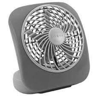 DESCRIPTION: (1) PORTABLE FAN BRAND/MODEL: OZCOOL RETAIL$: $20.00 EA SIZE: 5" QTY: 1