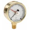 DESCRIPTION: (1) BRASS CASE PRESSURE GAUGE INFORMATION: NO SHOCK 25-300-30-MIP RETAIL$: 140.71 SIZE: 1/4" NPT QTY: 1