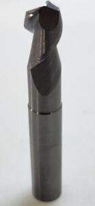 DESCRIPTION: (4) HIGH PERFORMANCE CARBIDE REDUCED NECK END MILL BRAND/MODEL: DATA FLUTE HSM20375.075R RETAIL$: 138.81 SIZE: 3/8" DIA 1/2"LOC QTY: 4