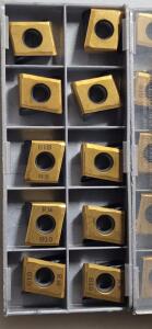 DESCRIPTION: (20) PNTR GRADE IC810 SOLID CARBIDE MILLING INSERTS BRAND/MODEL: ISCAR LNMT 130616PNTR RETAIL$: $ 22.51 PER INSERT QTY: 20