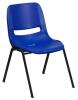 DESCRIPTION (4) HERCULES SHELL STACK CHAIR BRAND/MODEL RUT-16-NVY-BLACK-GG ADDITIONAL INFORMATION BLUE/BLACK FRAME/CAPACITY: 661 LBS/RETAILS AT $25.09