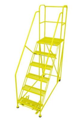 DESCRIPTION: (1) ROLLING LADDER BRAND/MODEL: COTTERMAN INFORMATION: 800LB MAX LOAD RETAIL$: $1,200 QTY: 1