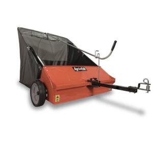 DESCRIPTION (1) AGRI-FAB LAWN SWEEPER BRAND/MODEL 45-0492 ADDITIONAL INFORMATION CAPACITY: 25 CU-FT/RETAILS AT $399.99 SIZE 44" THIS LOT IS ONE MONEY