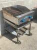 DESCRIPTION: COMSTOCK CASTLE 24" COUNTERTOP GAS GRIDDLE / CHARBROILER. BRAND / MODEL: CASTLE FHP24-12-1RB ADDITIONAL INFORMATION SN# 11P620, NATURAL G - 3