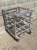 DESCRIPTION: HALF SIZE ROLL ABOUT CAN RACK ADDITIONAL INFORMATION #10 CAN LOCATION: BAY 6 QTY: 1 - 2