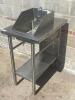 DESCRIPTION: 20" X 30" ALL STAINLESS SINK W/ STAND AND SURROUND SPLASH. SIZE 20" X 30" LOCATION: BAY 6 QTY: 1 - 2