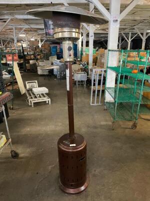 DESCRIPTION: FLASH FURNITURE OUTDOOR PATIO HEATER BRAND / MODEL: KLD7002S ADDITIONAL INFORMATION "WINTER IS COMING" LOCATION: BAY 6 QTY: 1