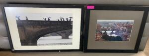 DESCRIPTION: (2) ASSORTED FRAMED PRINTS LOCATION: BAY 6 THIS LOT IS: ONE MONEY QTY: 1