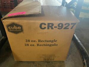 DESCRIPTION: (1) CASE 28 OZ OF TO GO CONTAINERS BRAND / MODEL: CUBE CR-927 LOCATION: BAY 6