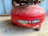 DESCRIPTION: PORTER CABLE 6 GALLON PANCAKE PORTABLE AIR COMPRESSOR BRAND/MODEL: PORTER CABLE C2002 LOCATION: SPACE CENTER LOT QTY: 1 - 3