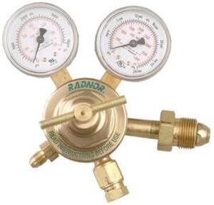 DESCRIPTION (1) RADNOR NITROGEN SINGLE STAGE REGULATOR BRAND/MODEL RAD64004718 ADDITIONAL INFORMATION MEDIUM-DUTY/DURABLE BRASS BONNET/RETAILS AT $196