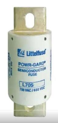 DESCRIPTION (2) LITTELFUSE FUSE CARTRIDGE BOLT MOUNT BRAND/MODEL L70S200.V ADDITIONAL INFORMATION 200A/RETAILS AT $112.71 EACH THIS LOT IS SOLD BY THE