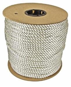 DESCRIPTION (1) GRAINGER ALL PURPOSE GENERAL UTILITY ROPE BRAND/MODEL 530120-00600 ADDITIONAL INFORMATION WHITE/NYLON/TENSILE STRENGTH: 3,226 LB/RETAI