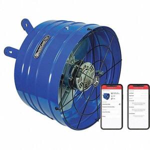 DESCRIPTION: (1) ATTIC VENTILATION FAN BRAND/MODEL: QUIETCOOL #60RG26 INFORMATION: BLUE RETAIL$: $180.21 EA SIZE: 3,000 sq ft Max. Attic Area, 1495 CF