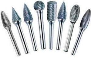 DESCRIPTION: (1) CARBIDE BURR BIT BRAND/MODEL: DRILL AMERICA RETAIL$: $125.00 EA SIZE: 8 PIECE QTY: 1
