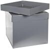 DESCRIPTION (1) DURHAM GRAY BASE SWIVEL SHELF BRAND/MODEL 423-95 ADDITIONAL INFORMATION GRAY/44-POCKET/MUST COME INTO INSPECT SIZE 12.5"L X 16.7"W X 1