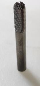 DESCRIPTION: (1) CARBIDE DOUBLE CUT CYLINDER WITH RADIUS BURR BRAND/MODEL: SGS PRO 11700 RETAIL$: 28.83 SIZE: 1/4" DIA QTY: 1