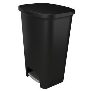 DESCRIPTION (1) GLAD STEP PLASTIC BIN BRAND/MODEL GLD-74031 ADDITIONAL INFORMATION BLACK/CAPACITY: 20 GAL/RETAILS AT $75.00 SIZE 19"L X 16"W X 27.75"H