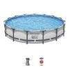 DESCRIPTION: (1) ABOVE GROUND POOL SET BRAND/MODEL: BESTWAY #561BGE RETAIL$: $724.34 EA SIZE: 15' X 33" QTY: 1