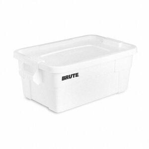 DESCRIPTION: (6) BRUTE GRIP-N-GO STORAGE TUBS BRAND/MODEL: RUBBERMAID #1MDC3 INFORMATION: WHITE RETAIL$: $49.51 EA SIZE: 14 GAL QTY: 6